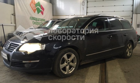 Чип тюнинг, отключение клапана EGR, сажевого фильтра, вихревых заслонок на Volkswagen Passat b6 2.0d 140hp 2008 года выпуска