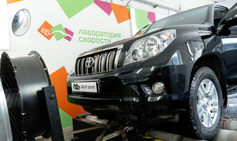 Toyota LC Prado 150 после тюнинг-бокса