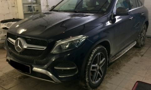 Чип тюнинг и отключение системы SCR на Mercedes-Benz GLE 3.5TDI 248hp 2015 года выпуска