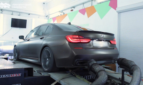 Чип-тюнинг Stage 2 BMW 750d в кузове G11